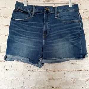 J. Crew high rise Jean shorts